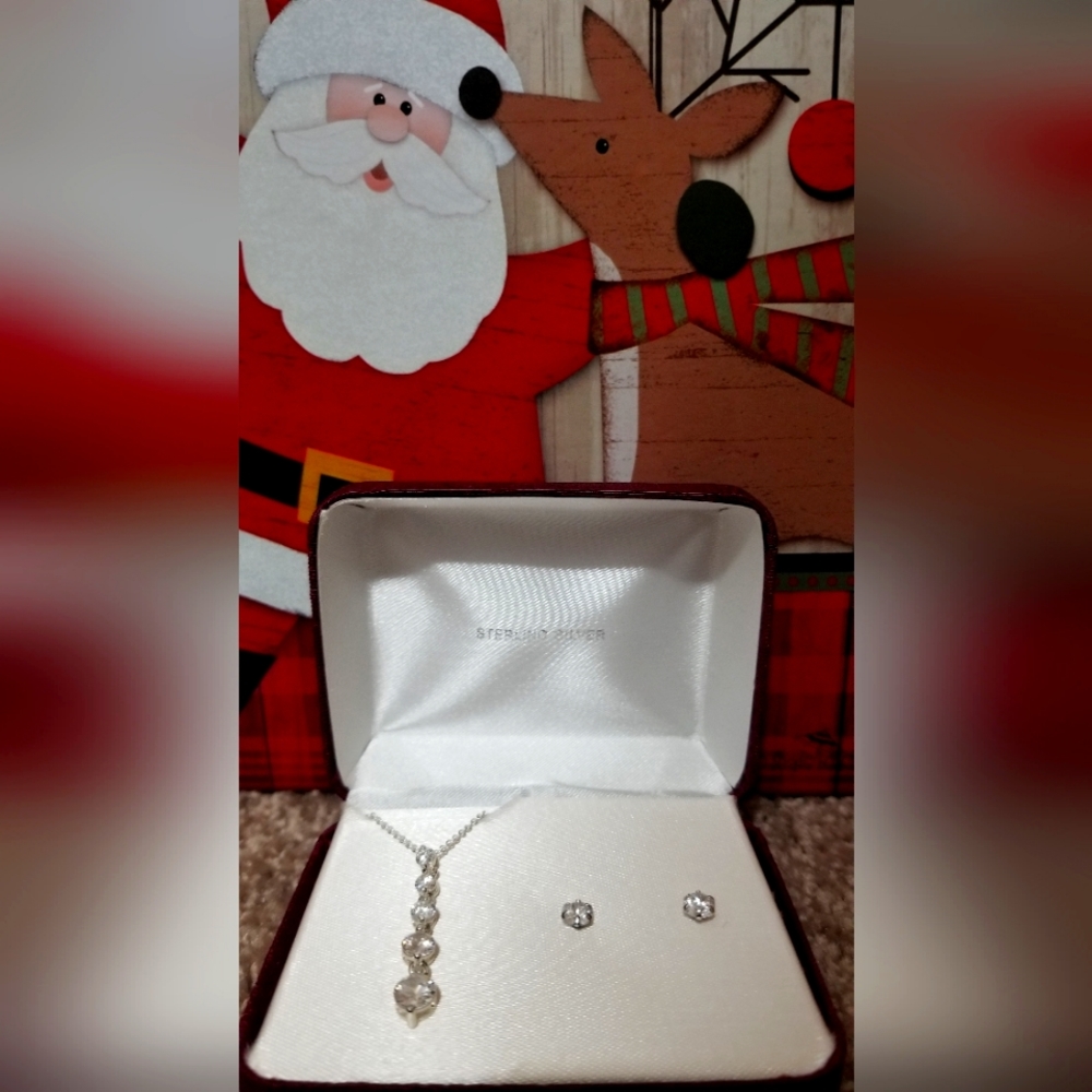 Necklace and Earrings